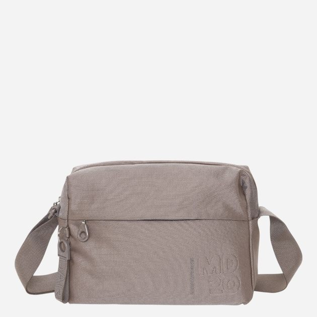 Сумка крос-боді через плече жіноча тканинна середня Mandarina Duck P10QMTV8-09K Бежева (800070136465) - зображення 1