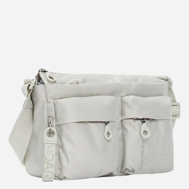 Torebka crossbody damska materiałowa Mandarina Duck P10QMTX5-09E Biała - obraz 3