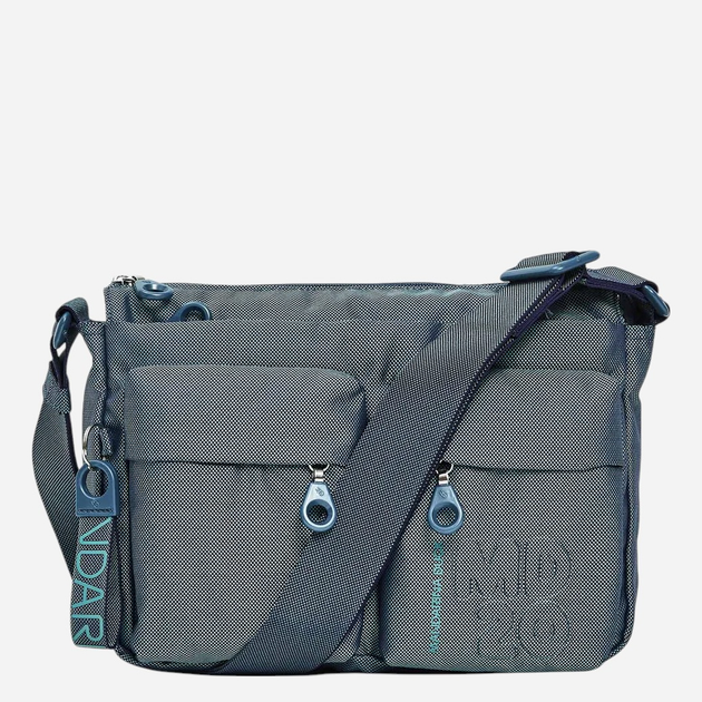 Torebka crossbody damska materiałowa Mandarina Duck P10QMTX5-23E Niebieska - obraz 1