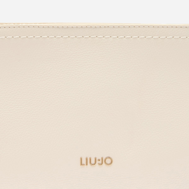 Zestaw (torebka crossbody + portfel) damski Liu Jo AA5161E0058-X0459 Mleczny - obraz 6