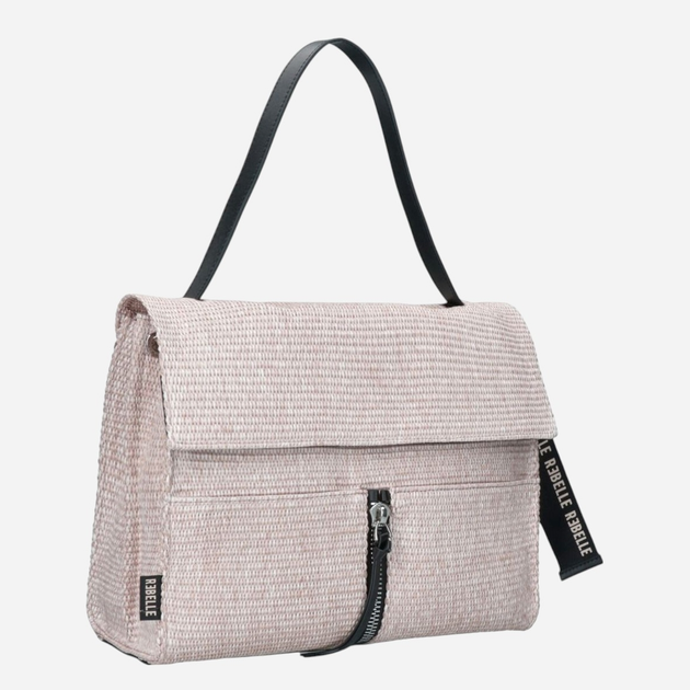 Torba na ramię damska mała Rebelle Clio REB0186P0023-0068 Mleczna - obraz 3