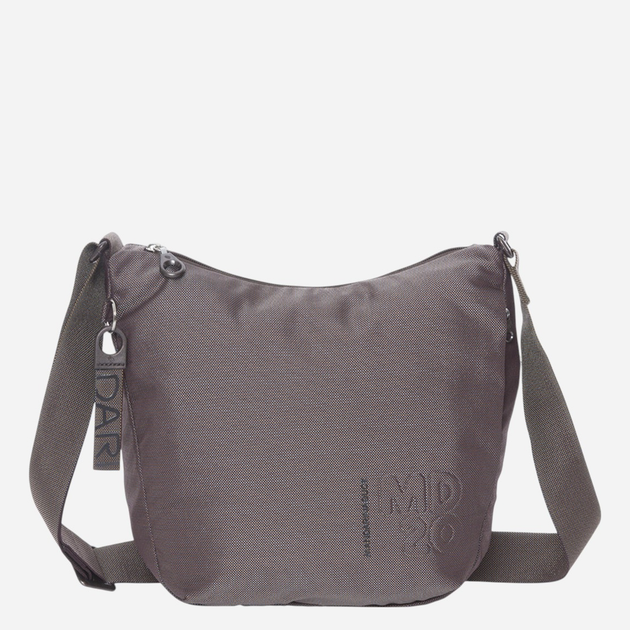 Torba na ramię damska materiałowa Mandarina Duck P10QMTV1-26R Szara - obraz 1