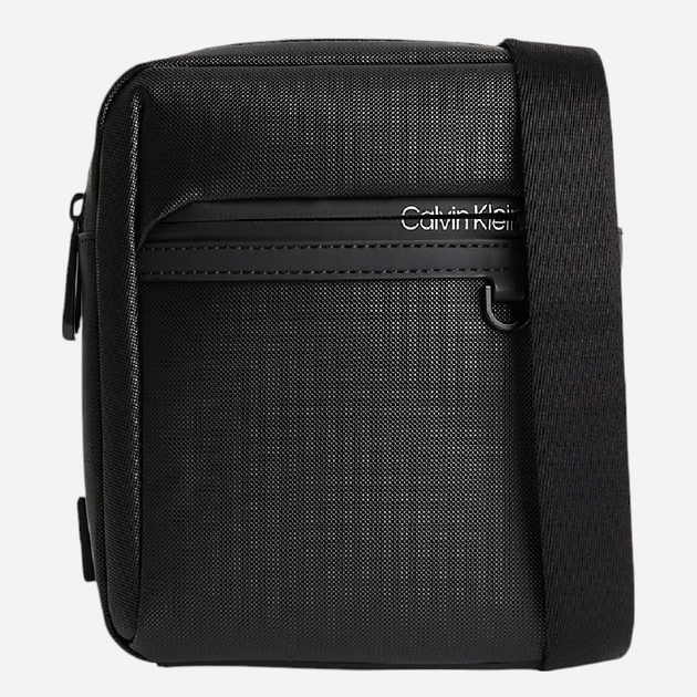Torba listonoszka męska materiałowa Calvin Klein K50K510023-BAX Czarna - obraz 1