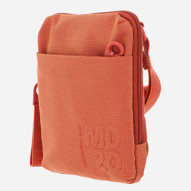 Сумка планшет через плече жіноча тканинна маленька Mandarina Duck P10QMMN6-A38 Помаранчева (800070343478) - зображення 3