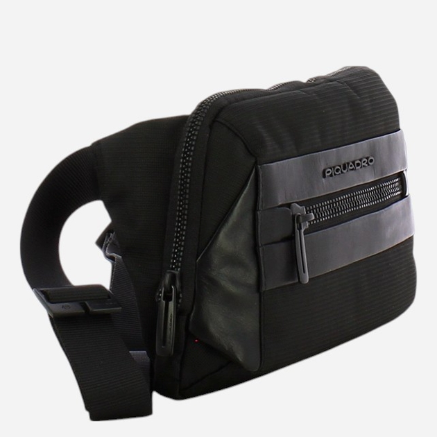 Сумка на пояс чоловіча Piquadro CA5752S117/N Чорна (800070258602) - зображення 3