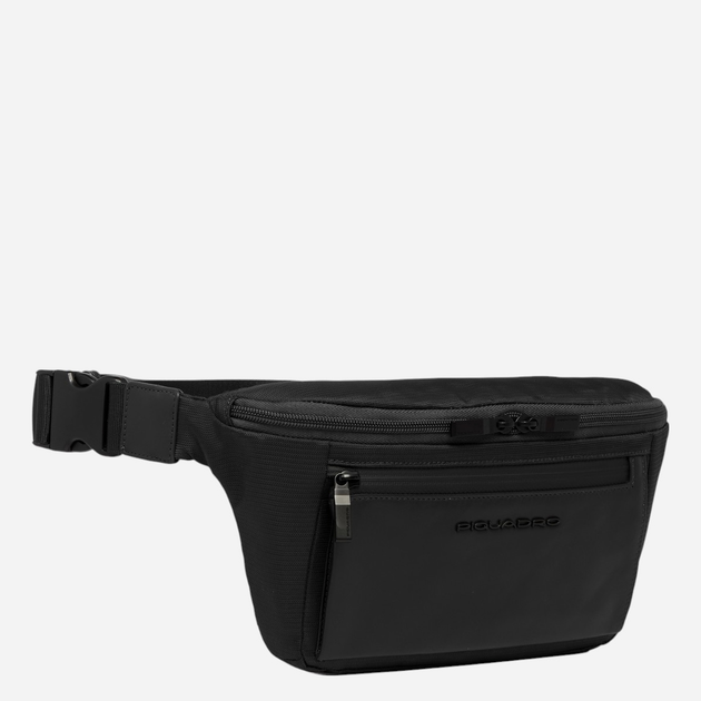 Сумка на пояс чоловіча тканинна Piquadro CA2174S136/N Чорна (800070334669) - зображення 3