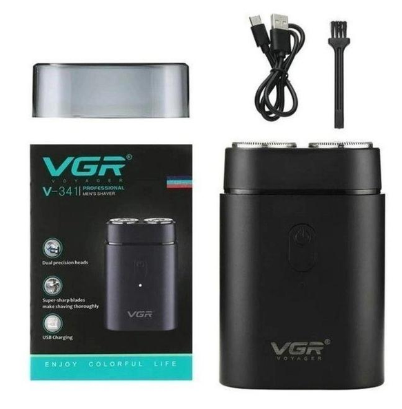 Электробритва аккумуляторная VGRV-341 Type-C (t5893) - изображение 2