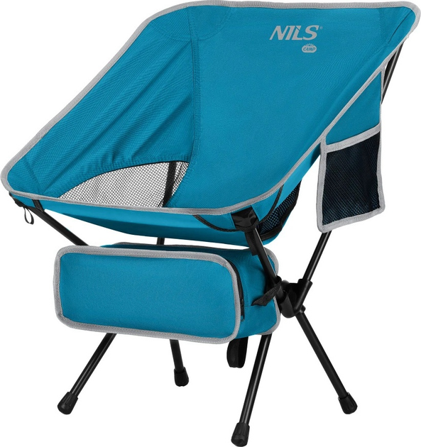 Крісло туристичне Nils Camp NC3320 Ultra Light Blue (5908261680960) - зображення 2
