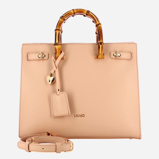 Torebka shopper damska mała Liu Jo AA5076E0003-00178 Jasnoróżowa - obraz 1