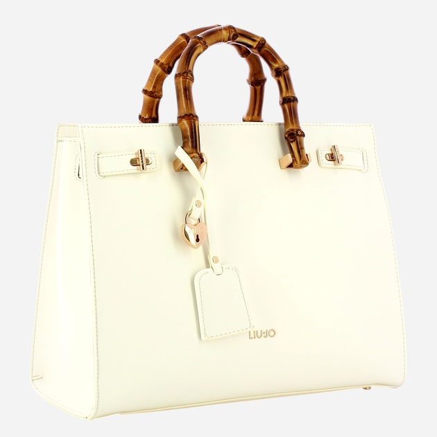 Torebka shopper damska mała Liu Jo AA5076E0003-01065 Biała - obraz 3
