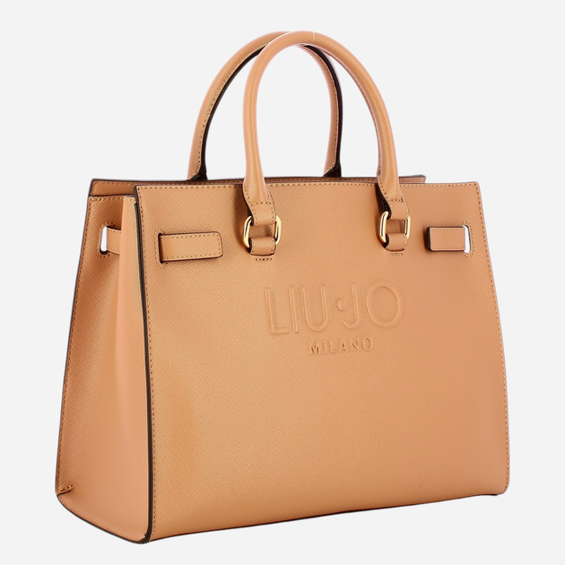 Torebka shopper damska mała Liu Jo AA5149E0087-00070 Beżowa - obraz 3