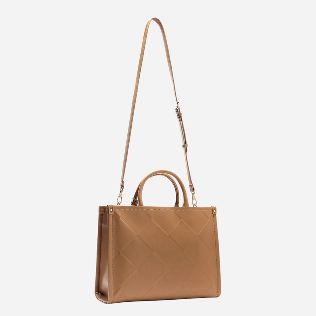 Torebka shopper damska mała Liu Jo AA5206E0778-00070 Beżowa - obraz 3