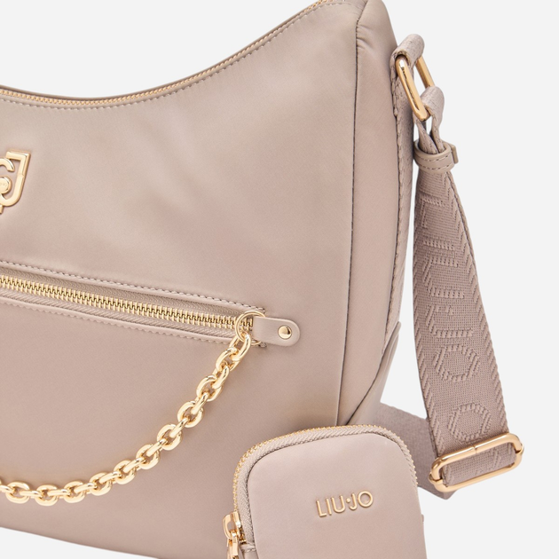 Zestaw (torebka shopper + portfel) damski Liu Jo AA5322T4559-81110 Szary - obraz 5