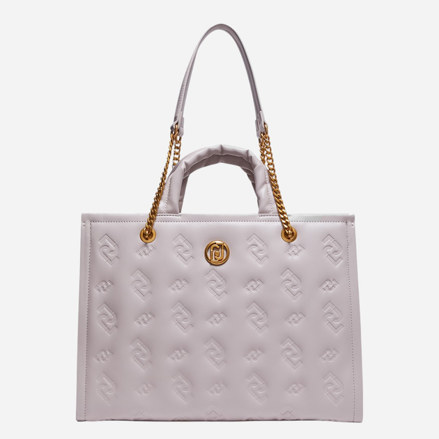 Torebka shopper damska duża Liu Jo AF3042E0006-30000 Mleczno-szara - obraz 1