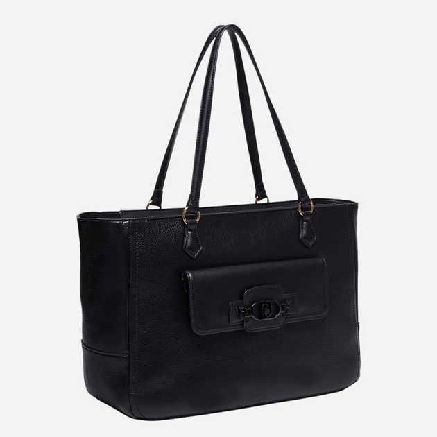 Torebka shopper damska duża Liu Jo AF4027E0031-22222 Czarna - obraz 3