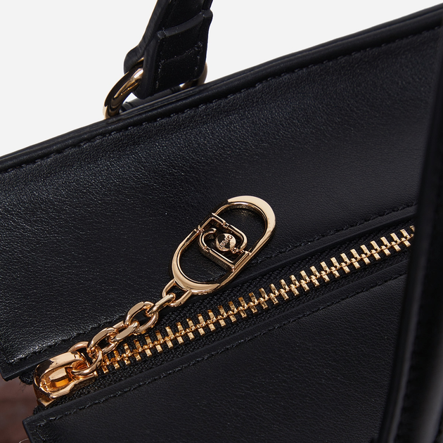 Torebka shopper damska duża Liu Jo AF4027E0031-22222 Czarna - obraz 5
