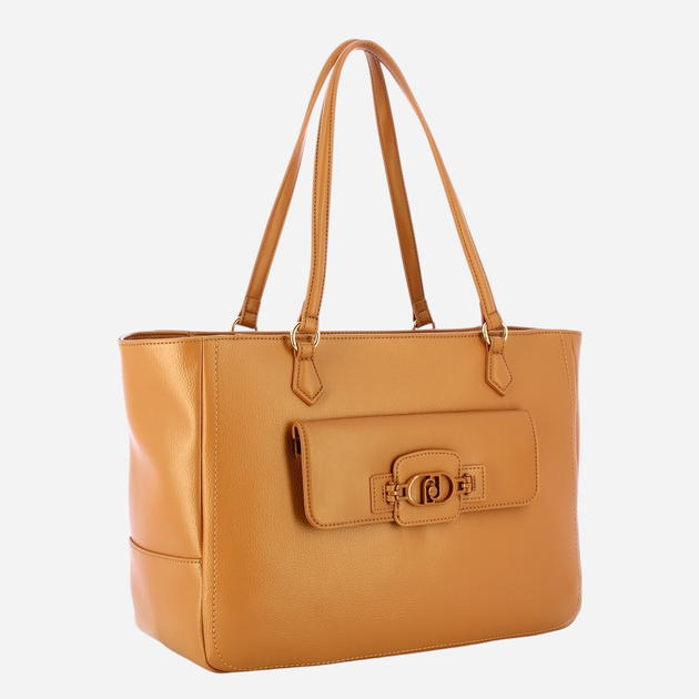 Сумка шопер жіноча Liu Jo AF4027E0031-S3138 Коричнева (800070340701) - зображення 3
