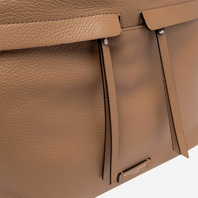 Torebka shopper damska skórzana Gianni Chiarini Andrea BS-10985-GRN-NA-5394 Brązowa - obraz 3