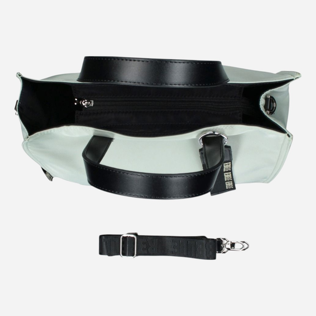 Torebka shopper damska materiałowa Rebelle Electra REB0082T0001-0075 Turkusowa - obraz 5