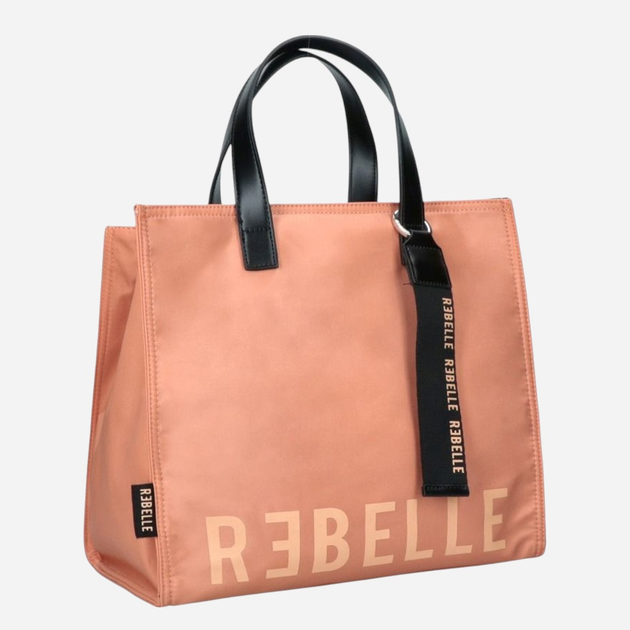 Сумка шопер жіноча тканинна Rebelle Electra REB0082T0001-0080 Абрикосова (800070340300) - зображення 3