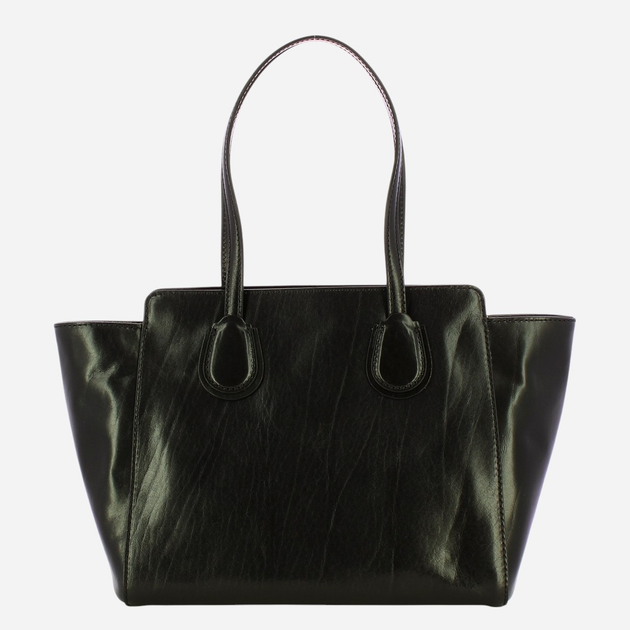 Torebka shopper damska skórzana The Bridge Elettra 44674501-30 Czarna - obraz 2