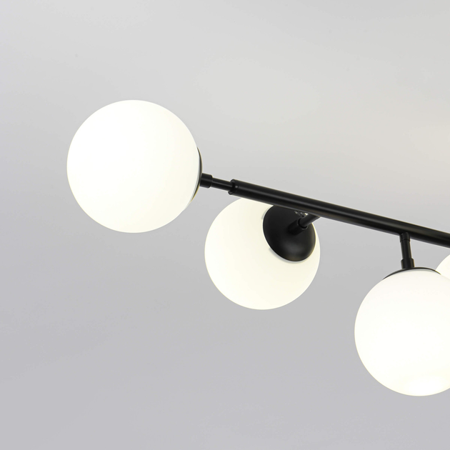 Підвісний світильник Light Prestige Dorado 8xE14 Чорний (LP-002/8P BK) - зображення 4