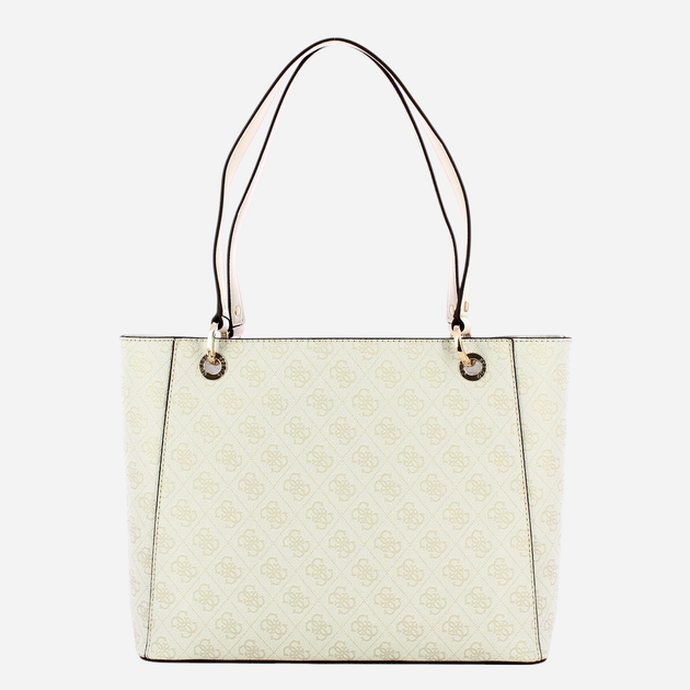 Torebka shopper damska duża Guess Noelle HWBG7879250-BNN Mleczna - obraz 2