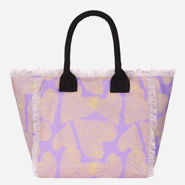 Torebka shopper damska materiałowa Braccialini Summer B18221-TC-3219 Różowa - obraz 2