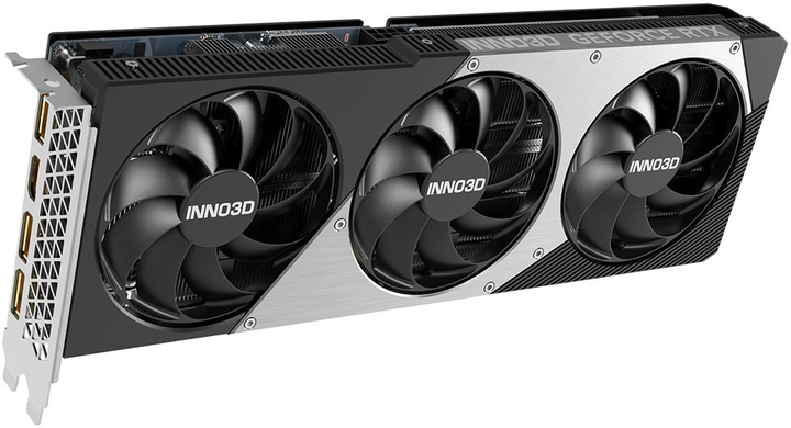 Відеокарта INNO3D PCI-Ex GeForce RTX 5060 Ti X3 OC 8GB GDDR7 (128bit) (2602/28000) (HDMI, 3 x DisplayPort) (N506T3-08D7X-193075L) - зображення 1