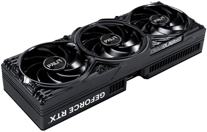 Karta graficzna Palit PCI-Ex GeForce RTX 5070 Ti GamingPro V1 16GB GDDR7 (256bit) (2452/28000) (HDMI, 3 x DisplayPort) (NE7507T019T2-GB2031Y) - obraz 3