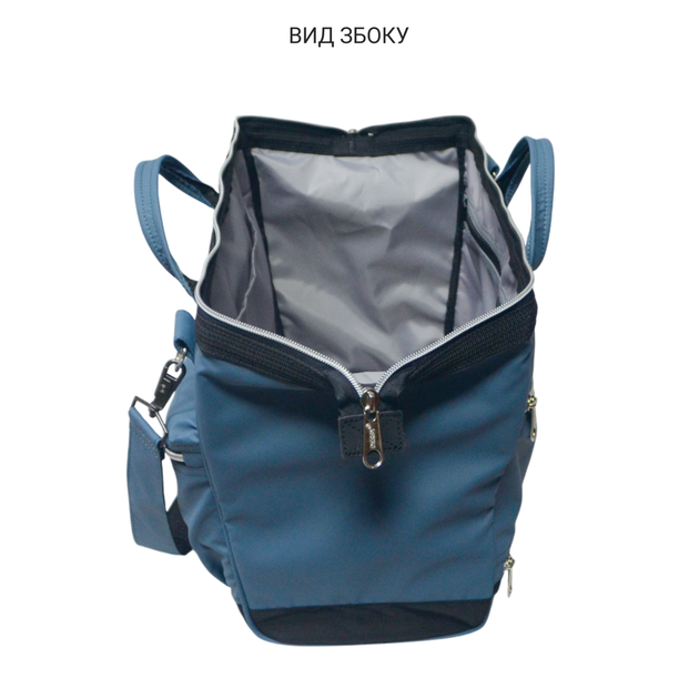 Сумка дорожная спортивная DERBY FitnessBag фитнес сумка-саквояж ручная кладь 40 30 20 в самолет лоукост серая - изображение 4