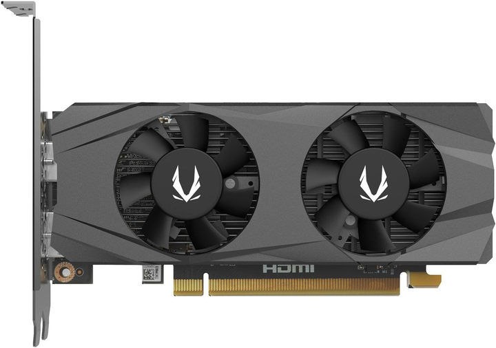 Karta graficzna Zotac PCI-Ex GeForce RTX 3050 LP 6GB GDDR6 (96bit) (1470/14000) (1 x HDMI, 1 x DisplayPort) (ZT-A30510L-10L) - obraz 1