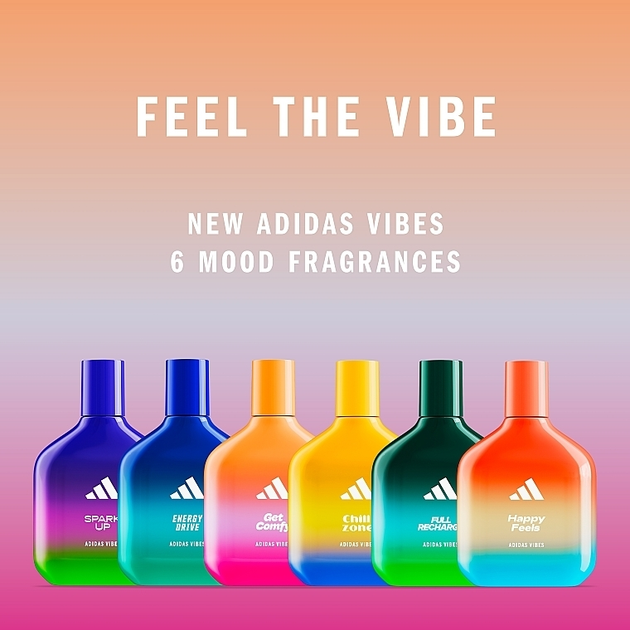 Парфумована вода унісекс Adidas Vibes Get Comfy 50 мл (3616305447241) - зображення 3