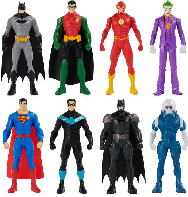 Набір фігурок Spin Master DC: Batman 15 см 8 шт 6068211 (778988498859) - зображення 1
