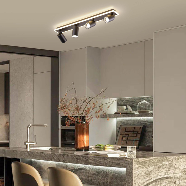 Світильник спотовий Light Prestige Parma LP-0612/4C BK - зображення 8