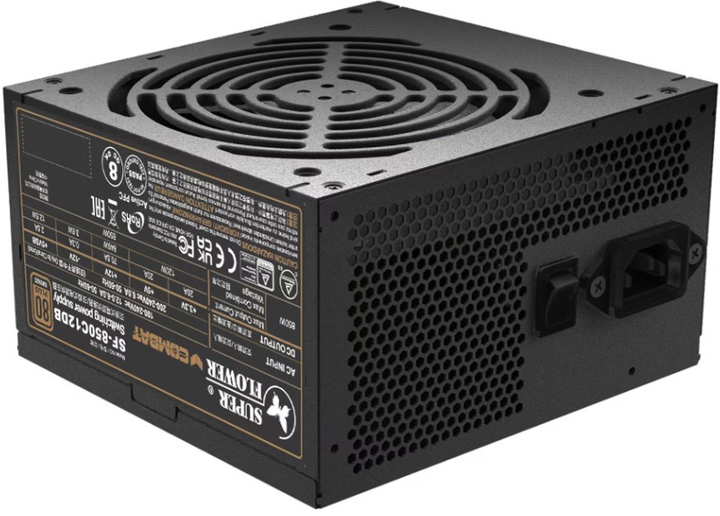 Zasilacz Super Flower Combat DB 850W Black (NESF-107) - obraz 2