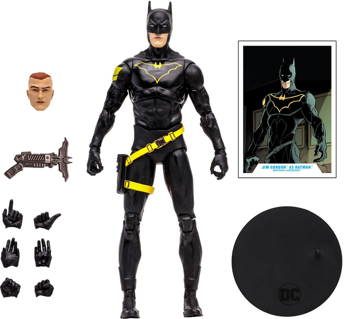 Фігурка McFarlane DC Multiverse Джим Гордон у ролі Бетмена 18 см 6070895 (787926170283) - зображення 3