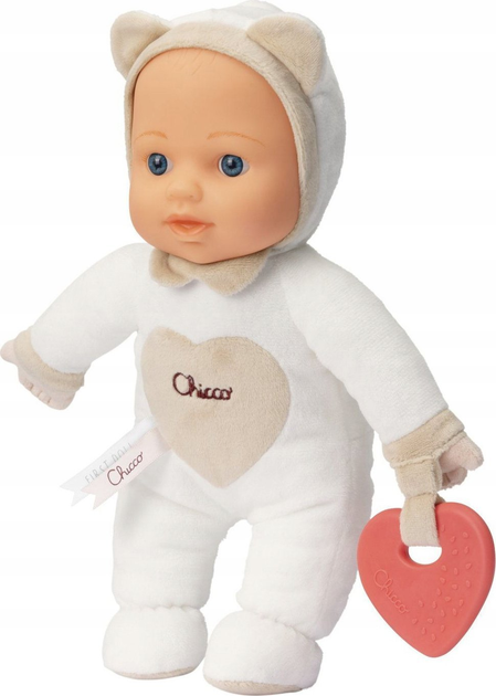 М'яка іграшка лялька Chicco My First Doll 30 см Бежева (8058664178308) - зображення 2