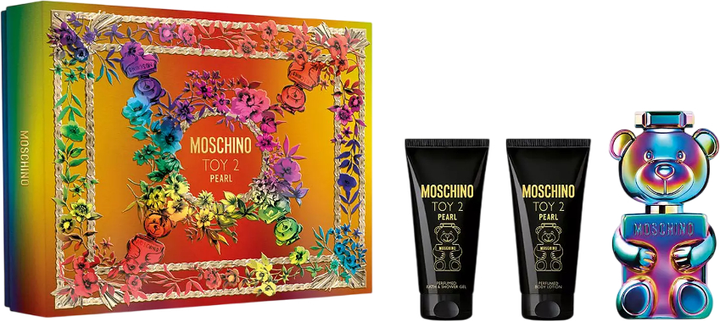 Zestaw unisex Moschino Toy 2 Pearl Woda perfumowana 50 ml + Żel pod prysznic 50 ml + Balsam do ciała 50 ml (8011003900183) - obraz 1