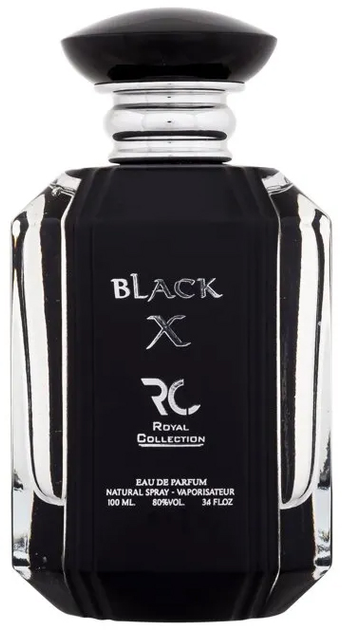 Woda perfumowana unisex Royal Collection Black X 100 ml (3296665478217) - obraz 1