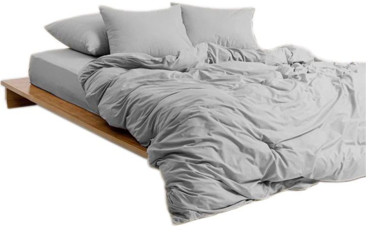 Простирадло на гумці MirSon Soft Touch of Satin 004 Ash 140x200 см від Rozetka на платформі USKIDKA Акція на Простирадло на гумці MirSon Soft Touch of Satin 004 Ash 140x200 см від Rozetka