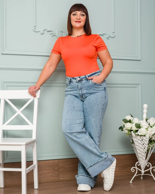 Джинси CJeans 6160-20, 56, блакитний - изображение 7