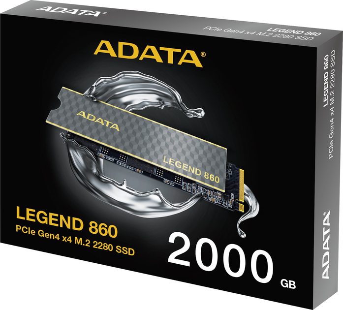 Dysk SSD ADATA Legend 860 2TB M.2 2280 NVMe PCIe 4.0 x4 3D NAND QLC (SLEG-860-2000GCS) - obraz 7