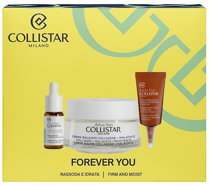 Набір для догляду за обличчям Collistar Attivi Puri Крем для обличчя 50 мл + Сироватка для обличчя 5 мл + Сироватка для зони навколо очей 5 мл (ZES8015150006637) - зображення 3