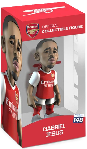 Фігурка Minix Football Stars: Arsenal Gabriel Jesus 12 см MNX95000 (8056379171478) - зображення 2