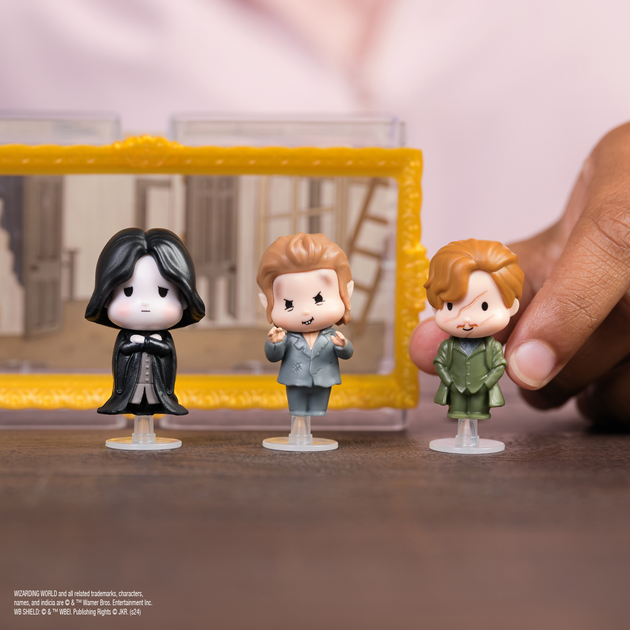 Набір фігурок Spin Master Гаррі Поттер: Micro Magical Moments Remus Lupin/Severus Snape/Peter Pettigrew 3.8 см 3 шт 6069444 (778988600818) - зображення 4