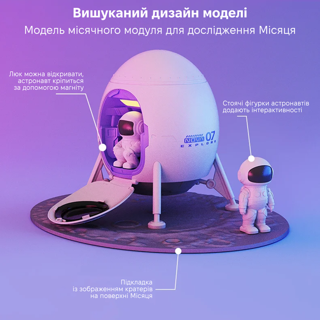 Лазерный проектор ночник звездного неба INSPIRE Астронавт LWS-R-6 - изображение 4