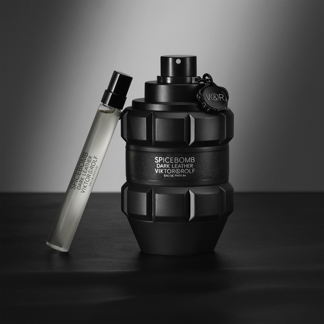 Zestaw męski Viktor & Rolf Spicebomb Dark Leather Woda perfumowana 90 ml + Woda perfumowana 10 ml (3614274312447) - obraz 2