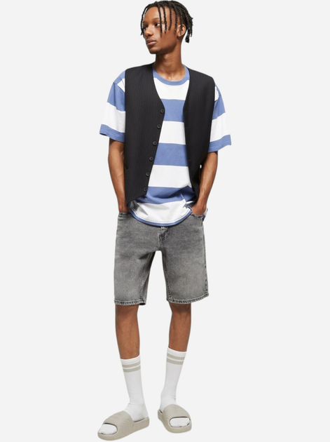 Spodenki męskie jeansowe Levi's A7219-0005 32 Czarne - obraz 3