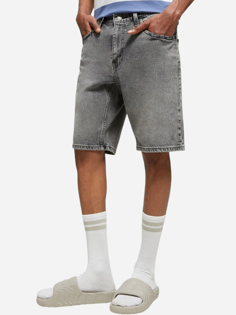 Шорти джинсові короткі чоловічі Levi's A7219-0005 33 Чорні (5401128921478) - зображення 1
